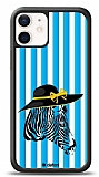 Dafoni Art iPhone 12 Mini 5.4 in Zebra Siluet Klf