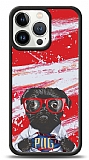 Dafoni Art iPhone 13 Pro Black Pug Klf