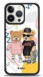 Dafoni Art iPhone 13 Pro Fun Couple Teddy Klf