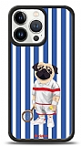 Dafoni Art iPhone 13 Pro Max Tennis Boy Pug Klf