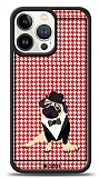 Dafoni Art iPhone 13 Pro Max Tuxedo Pug Klf