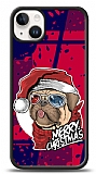 Dafoni Art iPhone 14 Plus Christmas Pug Klf
