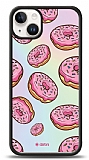 Dafoni Hologram iPhone 14 Plus Pembe Donut Klf