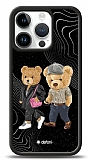Dafoni Art iPhone 14 Pro Compatible Couple Teddy Klf