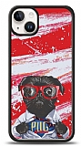 Dafoni Art iPhone 15 Plus Black Pug Klf
