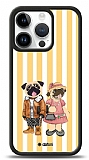 Dafoni Art iPhone 15 Pro Lovely Pugs Klf