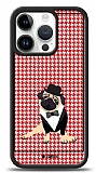 Dafoni Art iPhone 15 Pro Tuxedo Pug Klf