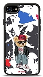 Dafoni Art iPhone SE 2020 Sporty Teddy Bear Klf