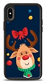 Dafoni Art iPhone X Christmas Deer Klf