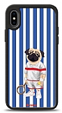 Dafoni Art iPhone X Tennis Boy Pug Klf