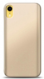 iPhone XR Gold Mat Silikon Klf