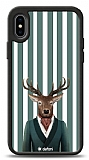 Dafoni Art iPhone XS Max Green Deer Klf
