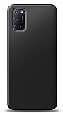 Oppo A72 Siyah Mat Silikon Klf