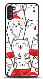 Dafoni Art Samsung Galaxy A11 New Year Cats Klf