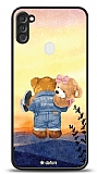 Dafoni Art Samsung Galaxy A11 Sunset Teddy Bears Klf
