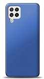 Samsung Galaxy A22 4G Lacivert Mat Silikon Klf