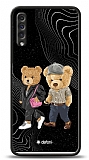 Dafoni Art Samsung Galaxy A50 Compatible Couple Teddy Klf