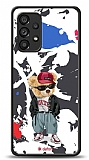Dafoni Art Samsung Galaxy A53 5G Sporty Teddy Bear Klf