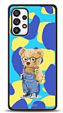 Dafoni Art Samsung Galaxy A73 Student Teddy Bear Klf
