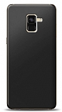 Samsung Galaxy A8 2018 Siyah Mat Silikon Klf
