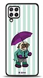 Dafoni Art Samsung Galaxy M22 Pug in the Rain Klf