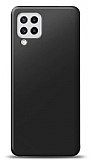 Samsung Galaxy M22 Siyah Mat Silikon Klf