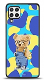 Dafoni Art Samsung Galaxy M22 Student Teddy Bear Klf