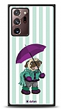 Dafoni Art Samsung Galaxy Note 20 Ultra Pug in the Rain Klf