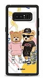 Dafoni Art Samsung Galaxy Note 8 Fun Couple Teddy Klf
