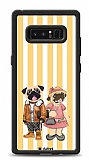 Dafoni Art Samsung Galaxy Note 8 Lovely Pugs Klf