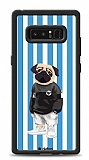 Dafoni Art Samsung Galaxy Note 8 Relax Pug Klf