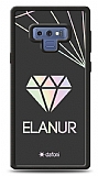Dafoni Hologram Samsung Galaxy Note 9 Kiiye zel isimli Diamond Klf