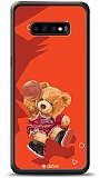 Dafoni Art Samsung Galaxy S10 Basketball Bear Klf