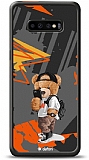 Dafoni Art Samsung Galaxy S10 Cool Teddy Bear Klf