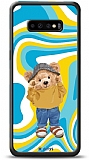 Dafoni Art Samsung Galaxy S10 Hello Bear Klf