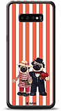 Dafoni Art Samsung Galaxy S10 Valentines Pug Klf