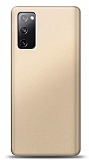 Samsung Galaxy S20 FE Gold Mat Silikon Klf