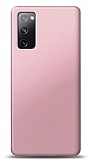 Samsung Galaxy S20 FE Rose Gold Mat Silikon Klf