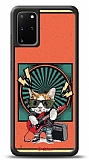Dafoni Art Samsung Galaxy S20 Plus Guitarist Cat Klf