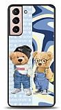 Dafoni Art Samsung Galaxy S21 Summer Couple Teddy Klf