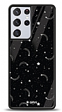 Dafoni Glossy Samsung Galaxy S21 Ultra Kuyruklu Yldz Klf