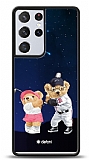 Dafoni Art Samsung Galaxy S21 Ultra Sporty Couple Teddy Klf