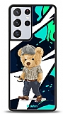 Dafoni Art Samsung Galaxy S21 Ultra Thoughtful Teddy Bear Klf