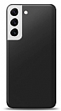 Samsung Galaxy S22 5G Siyah Mat Silikon Klf