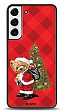 Dafoni Art Samsung Galaxy S22 Plus 5G Santa Bear Klf
