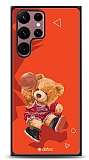 Dafoni Art Samsung Galaxy S22 Ultra 5G Basketball Bear Klf