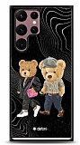 Dafoni Art Samsung Galaxy S22 Ultra 5G Compatible Couple Teddy Klf