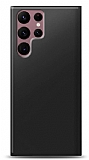 Samsung Galaxy S22 Ultra 5G Siyah Mat Silikon Klf