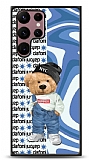 Dafoni Art Samsung Galaxy S22 Ultra 5G Summer Bear Klf