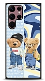 Dafoni Art Samsung Galaxy S22 Ultra 5G Summer Couple Teddy Klf